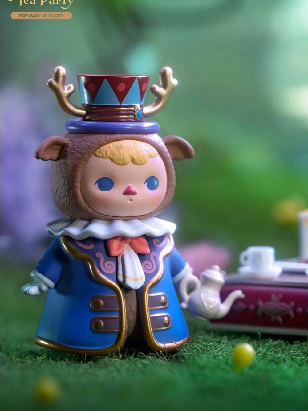 #41 Pop Mart x Pucky Animal Tea Party. NIB. Blind box